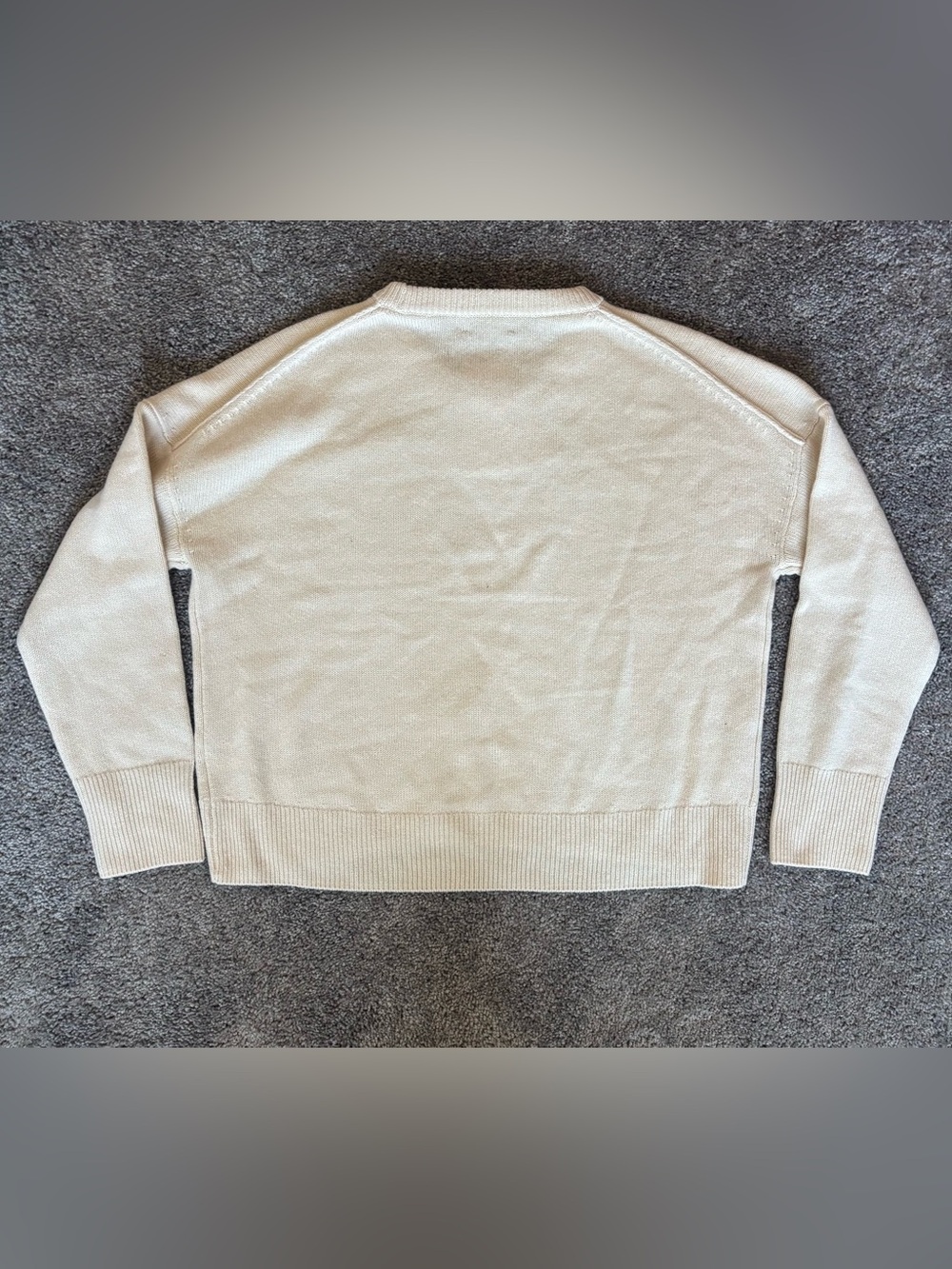 NWT ME+EM Cashmere Sweater with curved hem Size M see desc - Picture 6 of 6